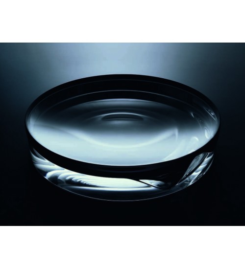 Zaha Hadid Design Serenity 宁静系列造型摆件2件套（限量50件）透明&烟灰色D30cm